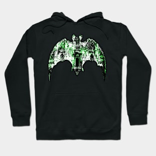 Retro Dracula Bat Tee Hoodie